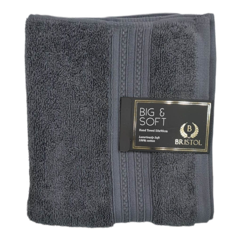 SLHT5FDG-1.jpg BIG & SOFT LUXURY HAND TOWEL DARK GREY - Image 1