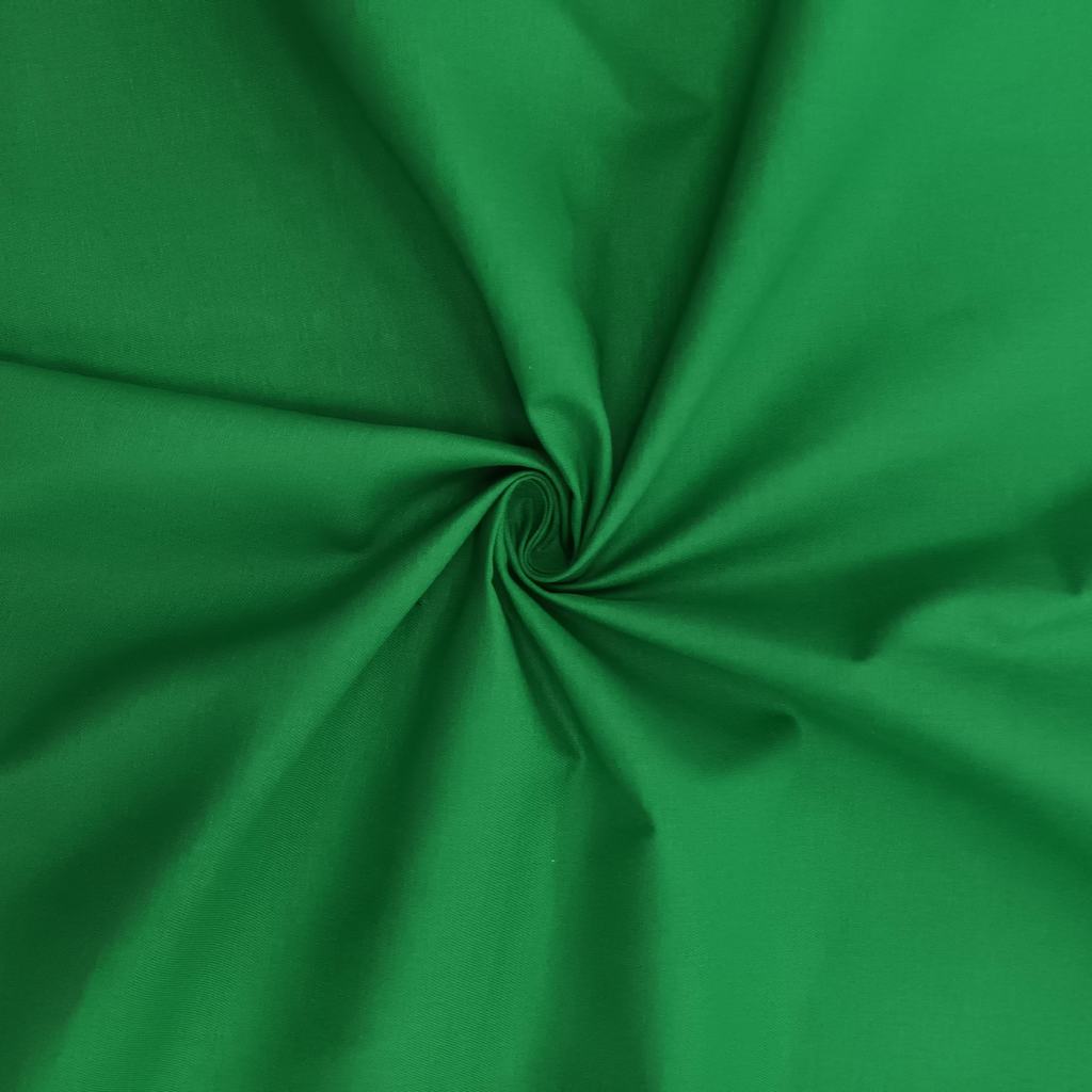 T2DTWILL5FEMERALD.jpg 150cm Cotton Twill - Emerald - Image 1