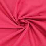 PLAIN DYED COTTON CANVAS - RED - Image 2