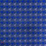 115cm Printed Poly Cotton Intersect Purple