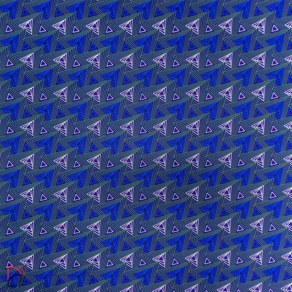115PPC5F338231-1.jpg 115cm Printed Poly Cotton Intersect Purple - Image 1