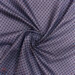 115cm Printed Poly Cotton Starburst Chocolate - Image 2