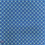 115cm Printed Poly Cotton SS Blue