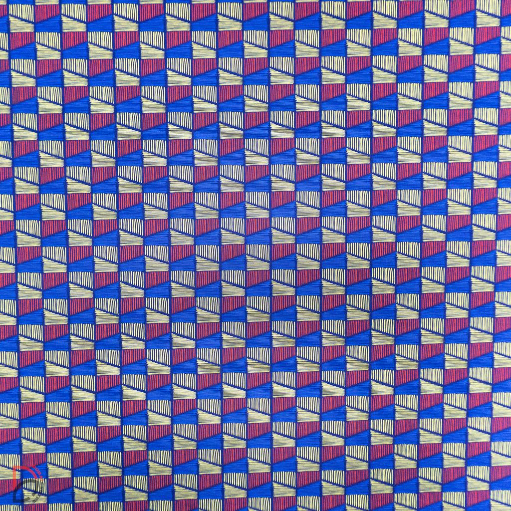 115PPC5F343231-1.jpg 115cm Printed Poly Cotton Midnight Gridlines - Image 1