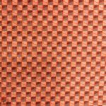 115cm Printed Poly Cotton Midnight Gridlines Orange
