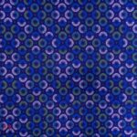 115cm Printed Poly Cotton Dot Pulse Purple