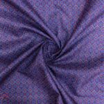 115cm Printed Poly Cotton Dotted Blue - Image 2