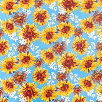 115CM PRINTED POLY COTTON