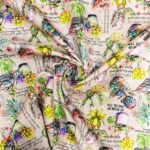 DIGITAL SLUB CLOTH (150CM) VELD BRIGHT LINEN - Image 2