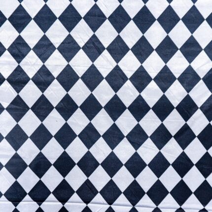 PRINTED CARNIVAL SATIN