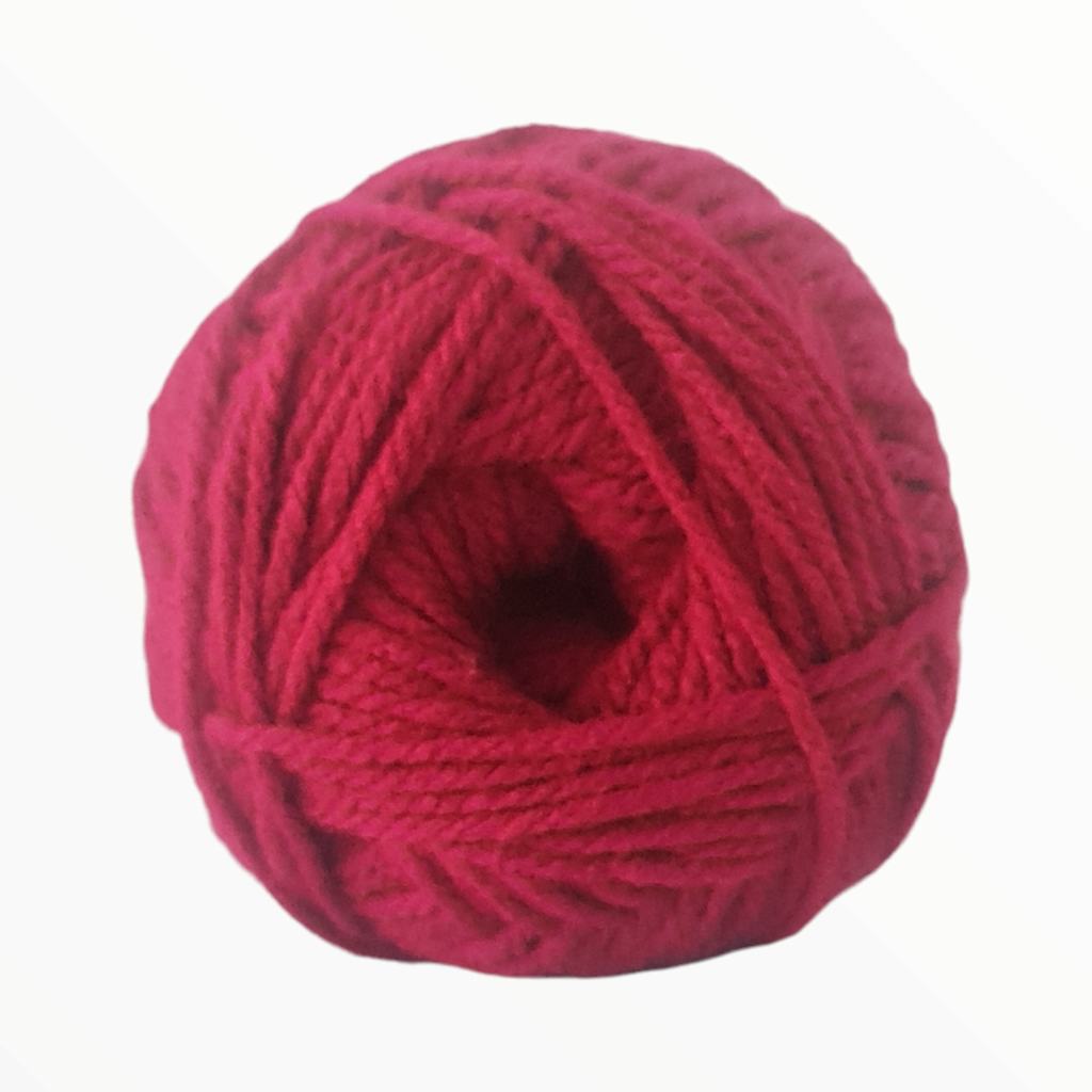 90015F040-1.jpg CHARITY CHUNKY 100G-CLARET - Image 1
