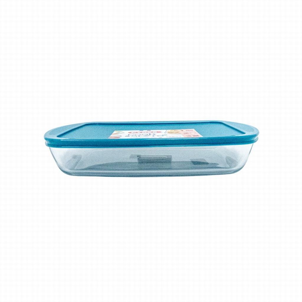 AWG2D217P231.jpg PYREX COOK & STORE SHALLOW RECT DISH 1.6LT - Image 1