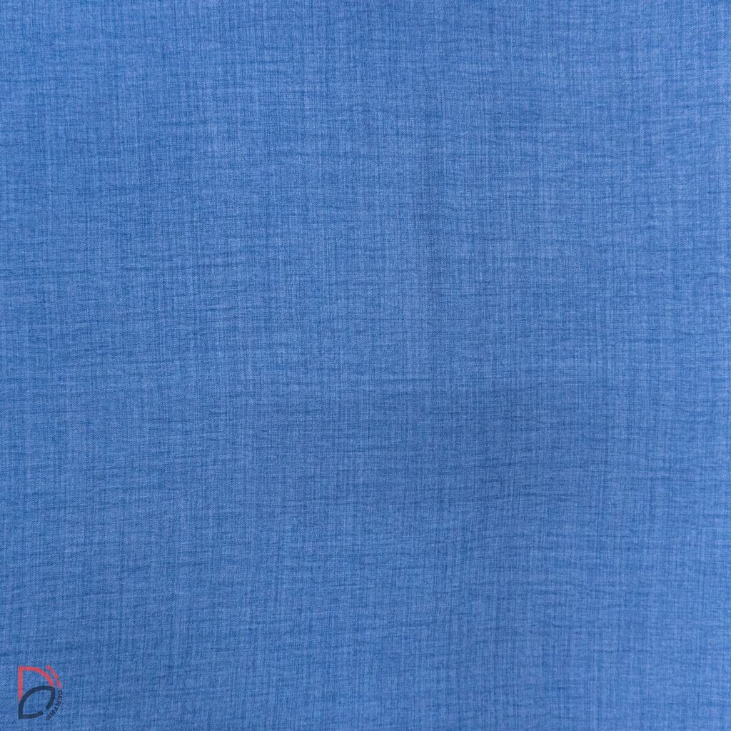 CHMB15FDENIM231-2.jpg Plain Chambry Linen 150cm - Image 1