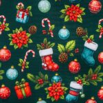 XMAS PRINT MINIMATT (150CM)