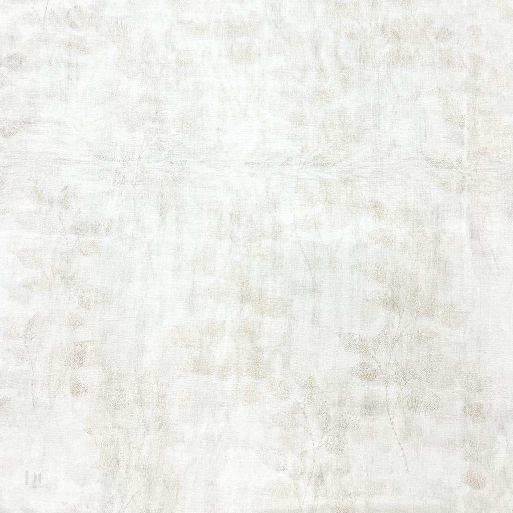 DC2DMLST5FGO231.jpg MARBLE LEAF SHEER TAPED 500X218CM - GOLD - Image 1