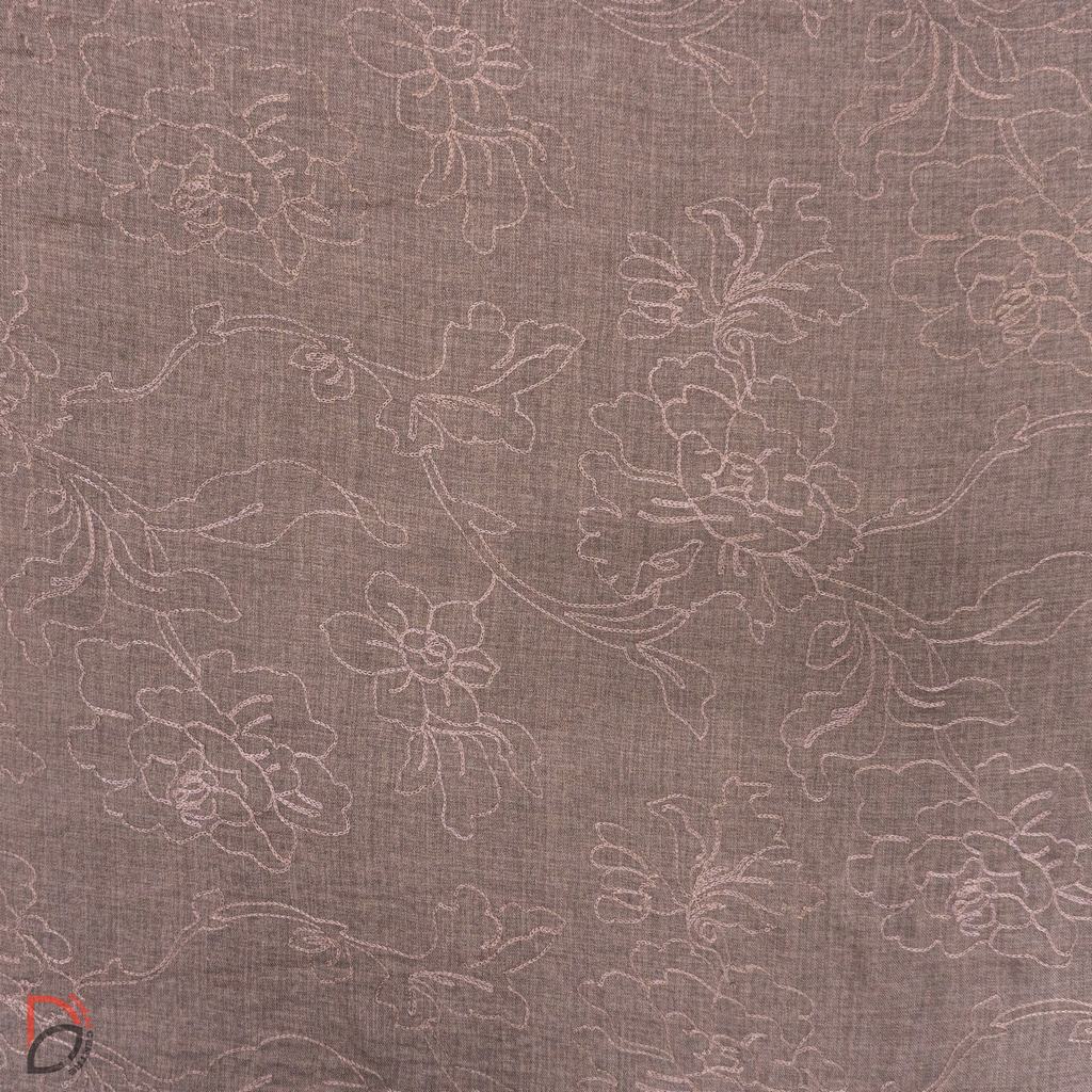Embroidered Chambry Linen