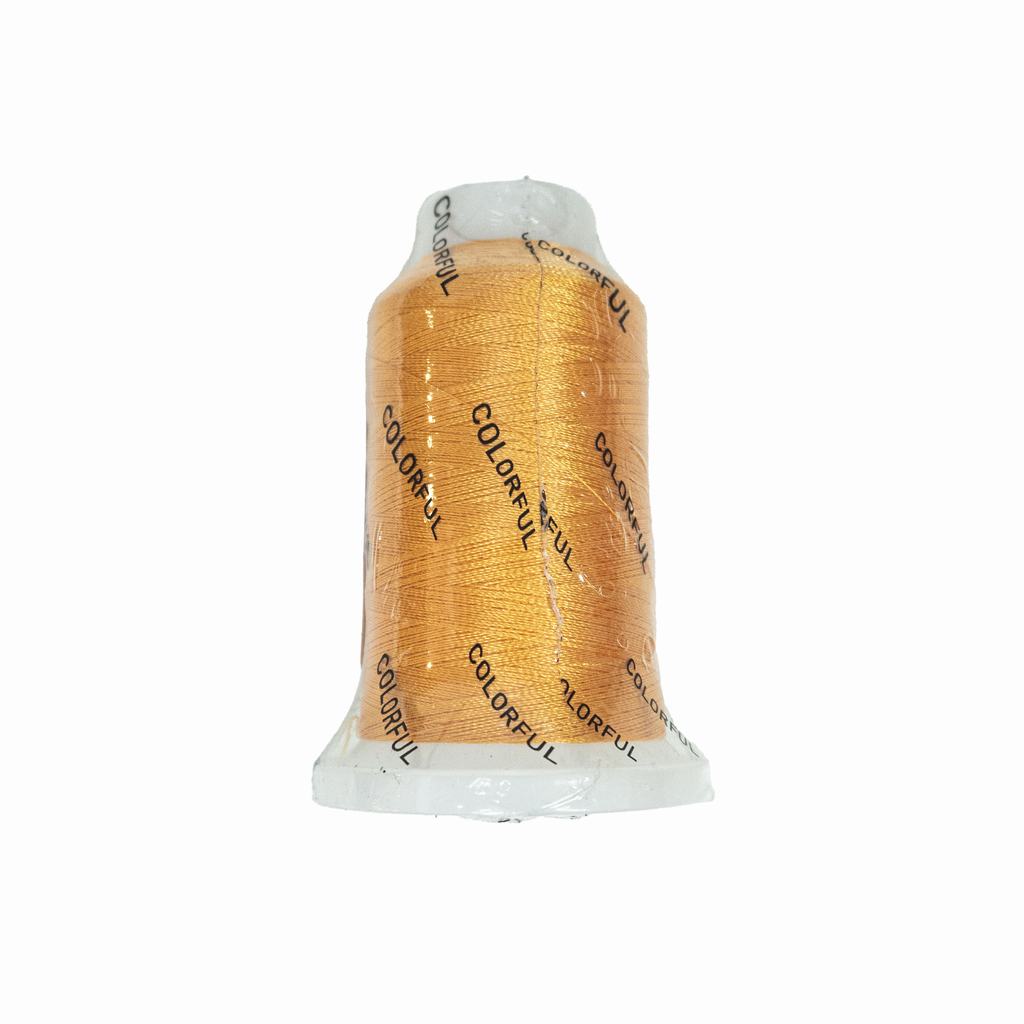 ETC5F1189231-4.jpg EMBROIDERY THREAD 1000M - ASHLEY GOLD - Image 1