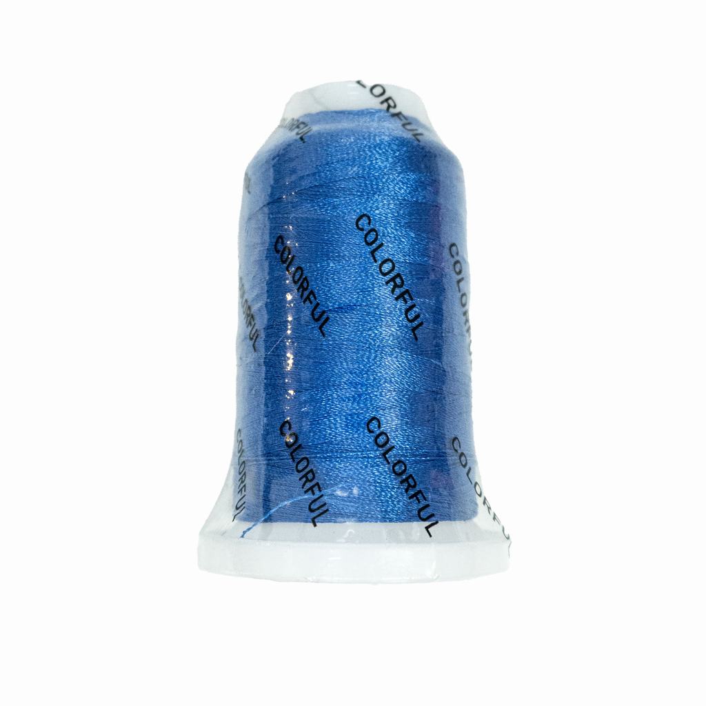 ETC5F1253231-1.jpg EMBROIDERY THREAD 1000M - CHINA BLUE - Image 1