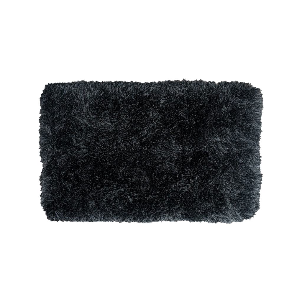 GS605FCH231.jpg GLAMOUR SHAGGY 60X100 CHARCOAL - Image 1