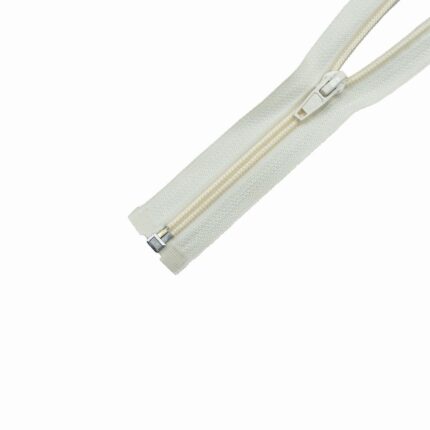 85CM OPEN END ZIP - CREAM - (3)