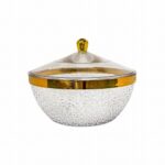 BOWL WITH LID GOLD - Image 2
