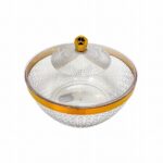 BOWL WITH LID GOLD - Image 4