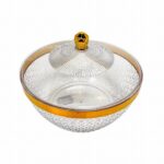 BOWL WITH LID GOLD - Image 4