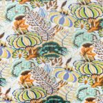 Printed Amber Linen