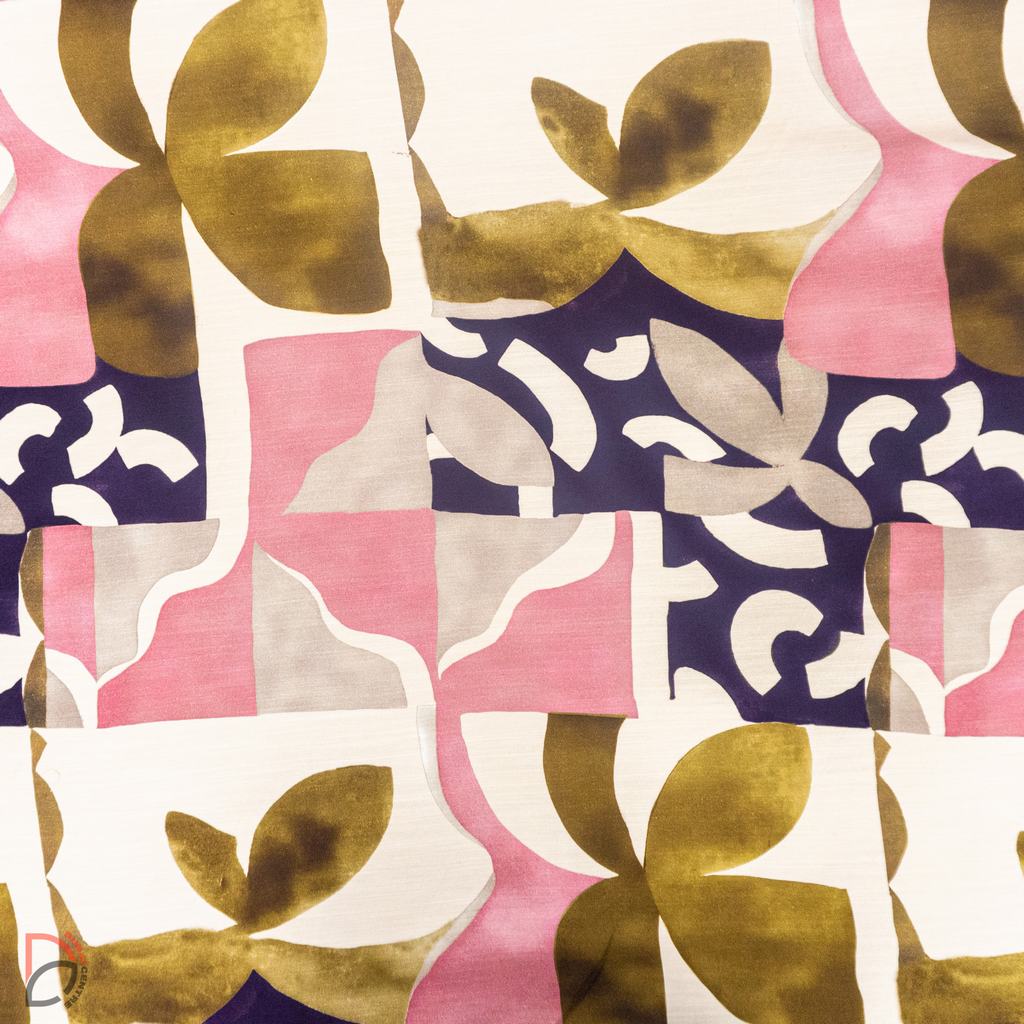 PAMB15F9231-1.jpg Printed Amber Linen - Image 1