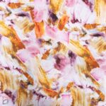 Printed Bubble Satin