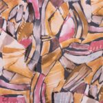 Printed Bubble Satin