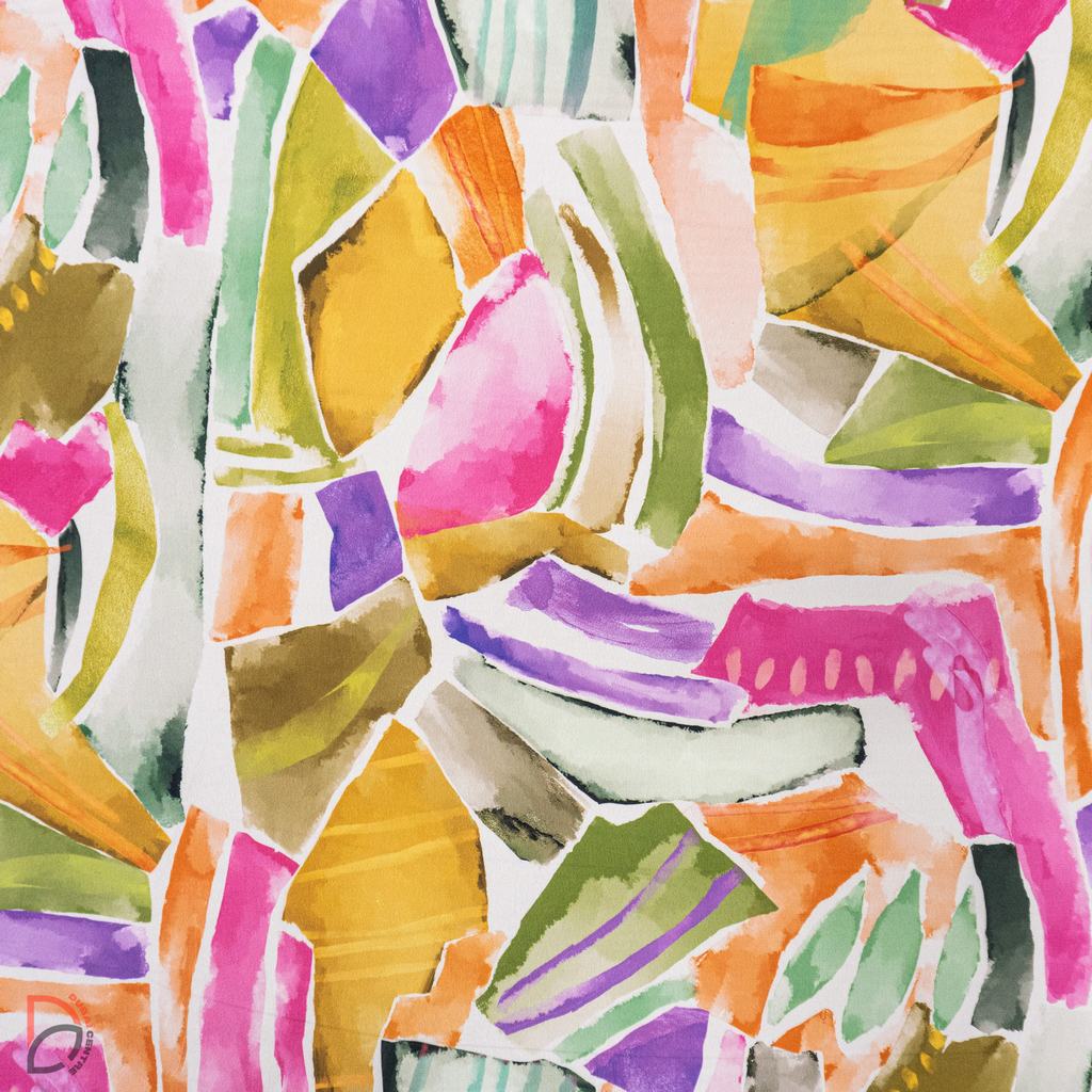 PTBU15F8231-2.jpg Printed Bubble Satin - Image 1
