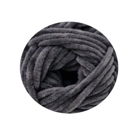 PLUSH VELVET - GREY