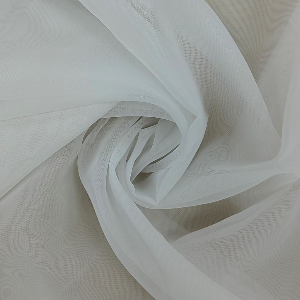 PVCWHT-1.jpg 300CM PLAIN VOILE CURTAIN WHITE - Image 1