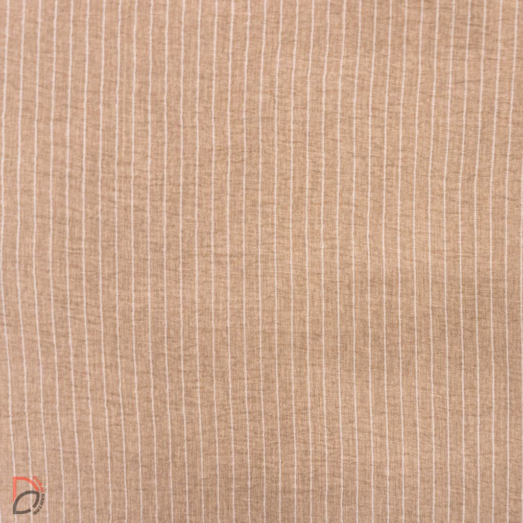 S262D645FSTONE231-2.jpg Lollis Linen Look Twill Stripe - Image 1